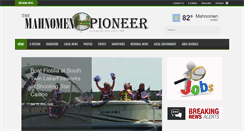 Desktop Screenshot of mahnomenpioneer.com