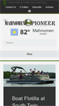 Mobile Screenshot of mahnomenpioneer.com